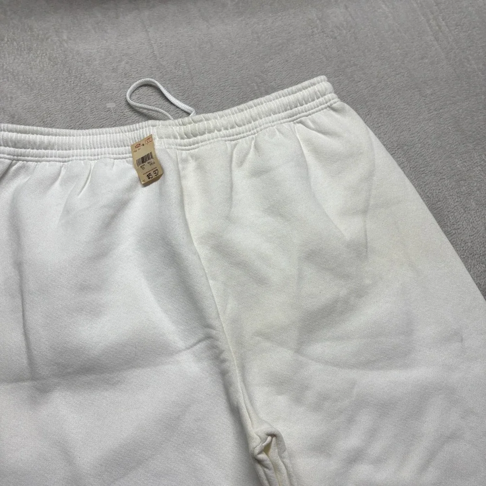 Vintage 90s Fruit Of The Loom Made In USA Sweatpants Joggers Deadstock White NWT